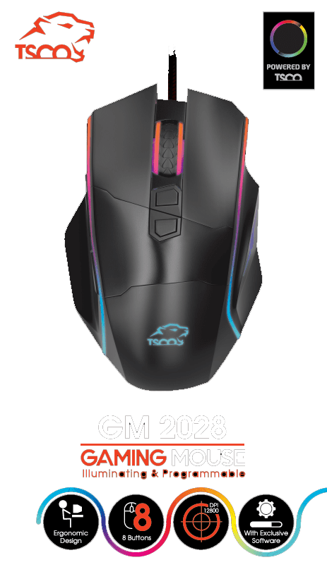 ماوس گیمینگ تسکو مدل GM 2028