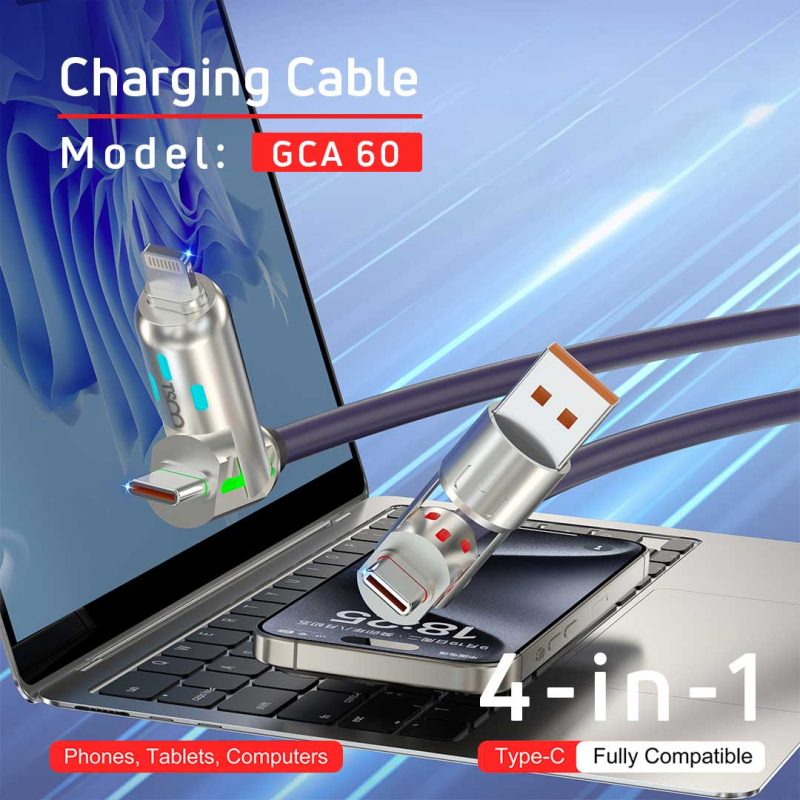 کابل شارژ گیمینگ تسکوگیم مدل GCA 60 6 کابل شارژ گیمینگ تسکوگیم مدل GCA 60
