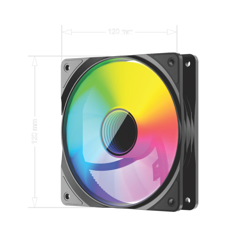 فن کیس گیمینگ تسکوگیم مدل Skadi Storm (GFan 100)