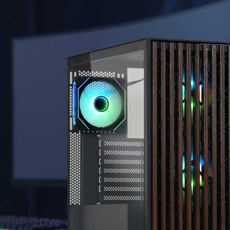 فن کیس گیمینگ تسکوگیم مدل Skadi Lux (GFan 105) 4 فن کیس گیمینگ GFan 105