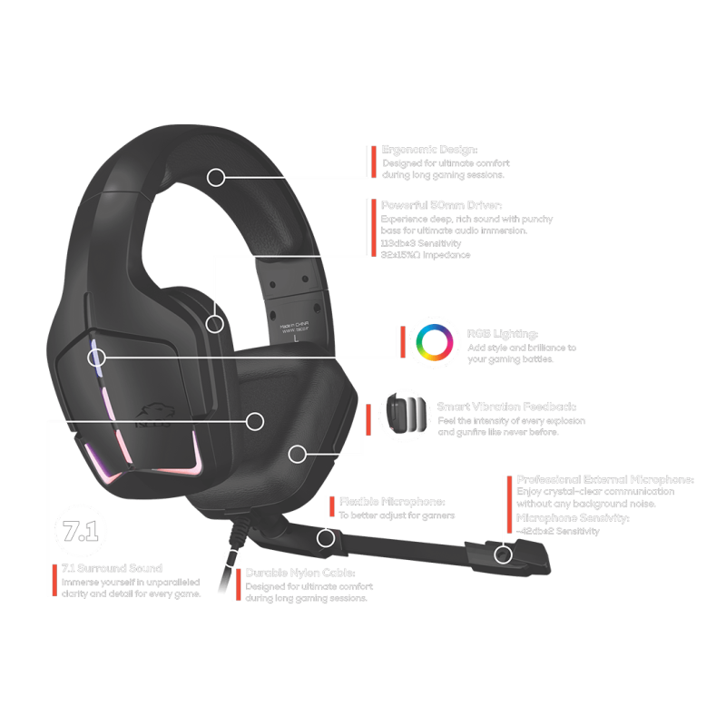 هدست گیمینگ تسکوگیم مدل GH 6164