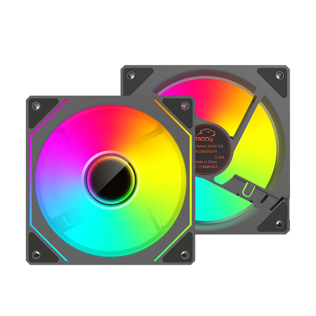 gfan-105--1 فن کیس گیمینگ تسکوگیم مدل Skadi Lux (GFan 105)