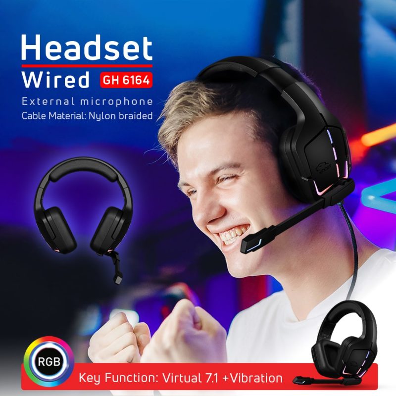 هدست گیمینگ تسکوگیم مدل GH 6164