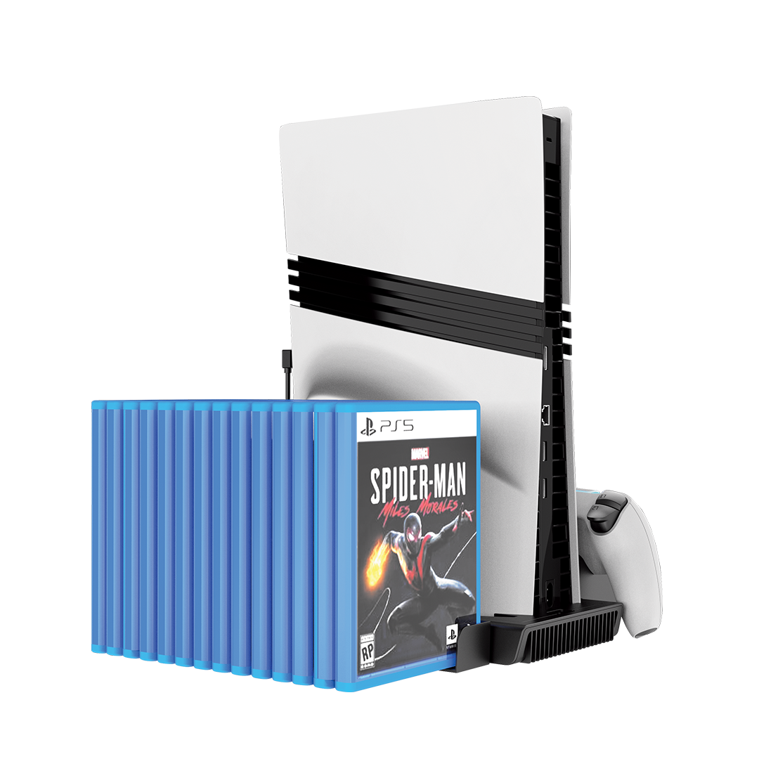 tgs-16--1 پایه شارژر گیم پد و فن خنک کننده تسکوگیم مدل WarVault (TGS 16)