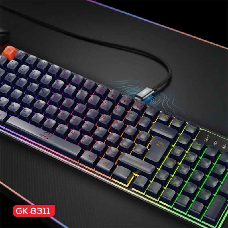کیبورد گیمینگ تسکو گیم مدل GK 8311 2 کیبورد گیمینگ GK-8311