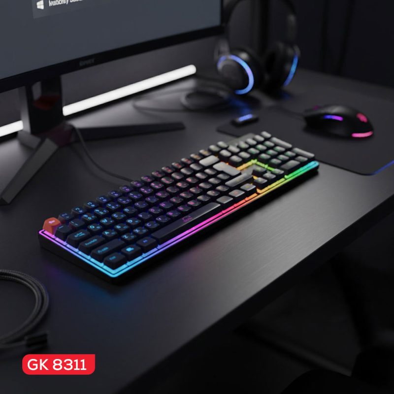 کیبورد گیمینگ تسکو گیم مدل GK 8311 7 کیبورد GK-8311