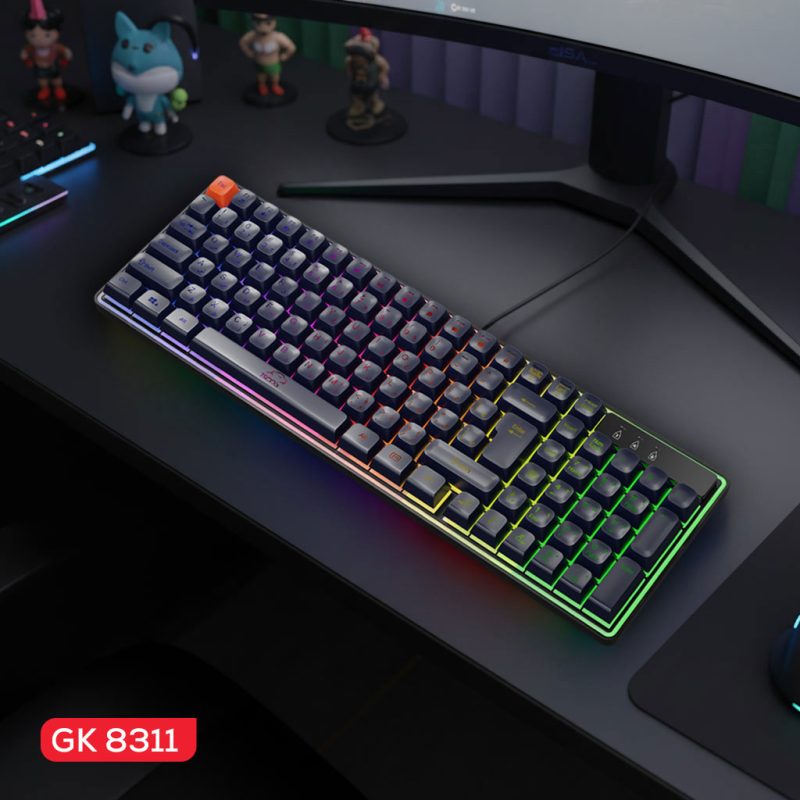 کیبورد گیمینگ تسکو گیم مدل GK 8311 5 کیبورد گیمینگ تسکوگیم GK-8311