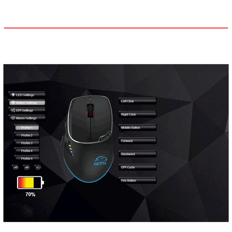 ماوس گیمینگ GM 2035