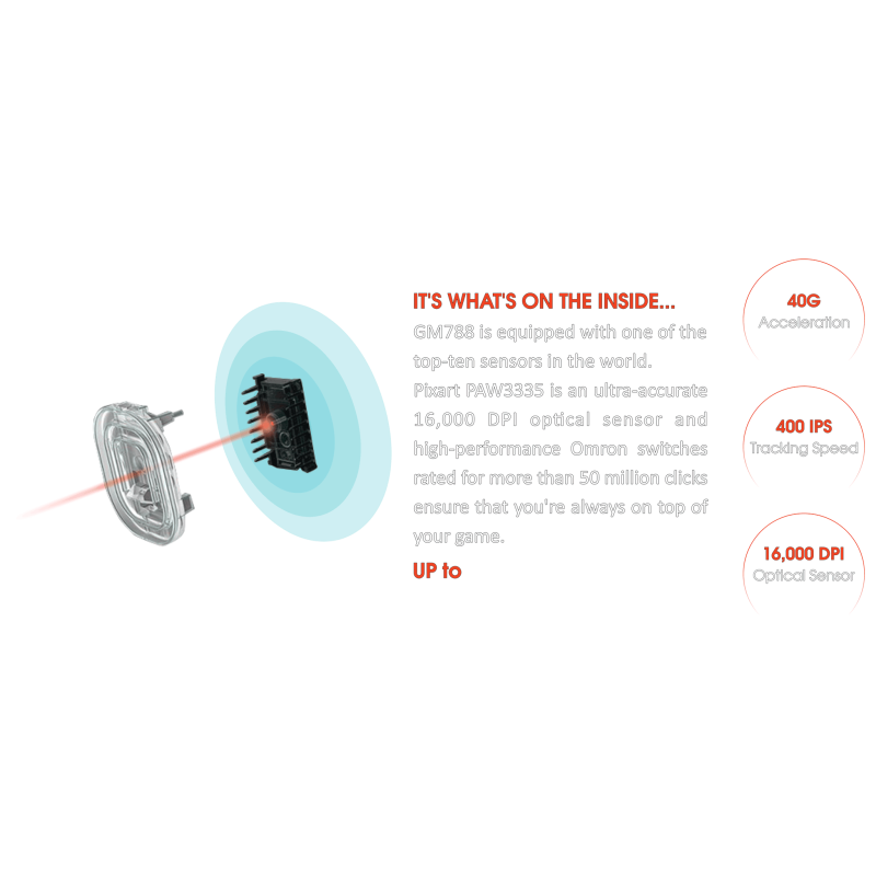 ماوس گیمینگ تسکو مدل GM 788