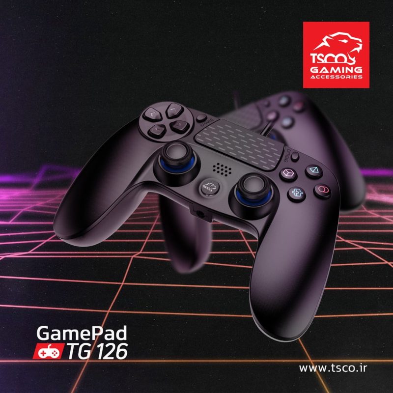 دسته بازی تسکوگیم مدل TG 126 1 دسته بازی تسکو مدل TG 126