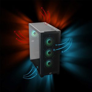 کیس گیمینگ تسکو مدل GC4510 Dragon’s Breath 47 GC 4510