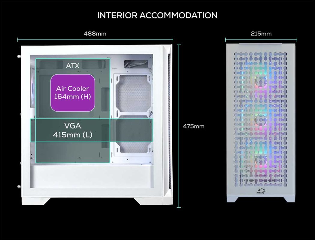 کیس گیمینگ GC4511