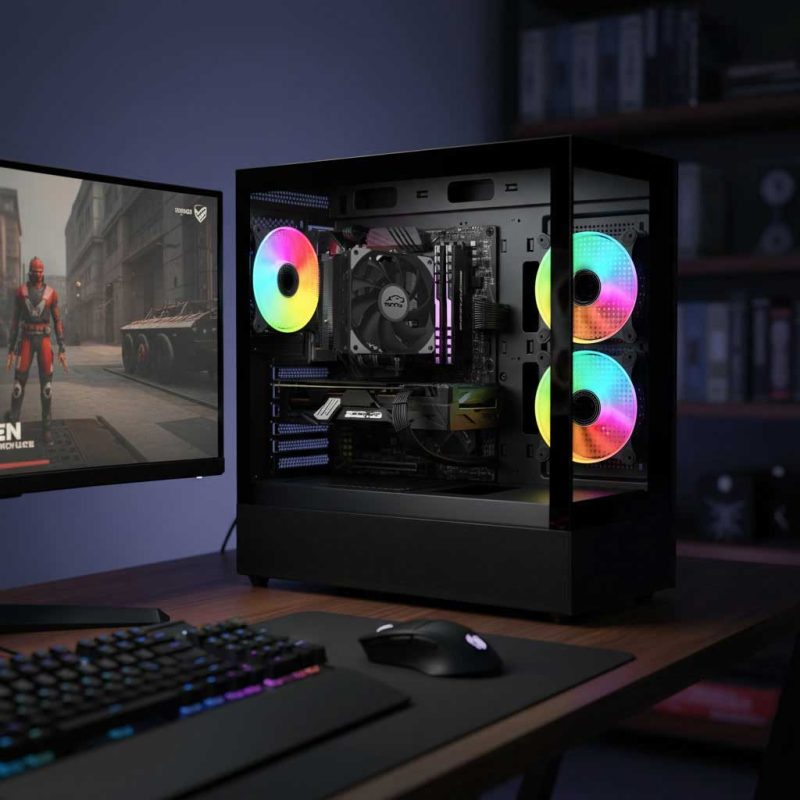 فن کیس گیمینگ تسکو مدل GAFan 240 Cold Dark Matterفن کیس گیمینگ تسکو مدل GAFan 240 Cold Dark Matter