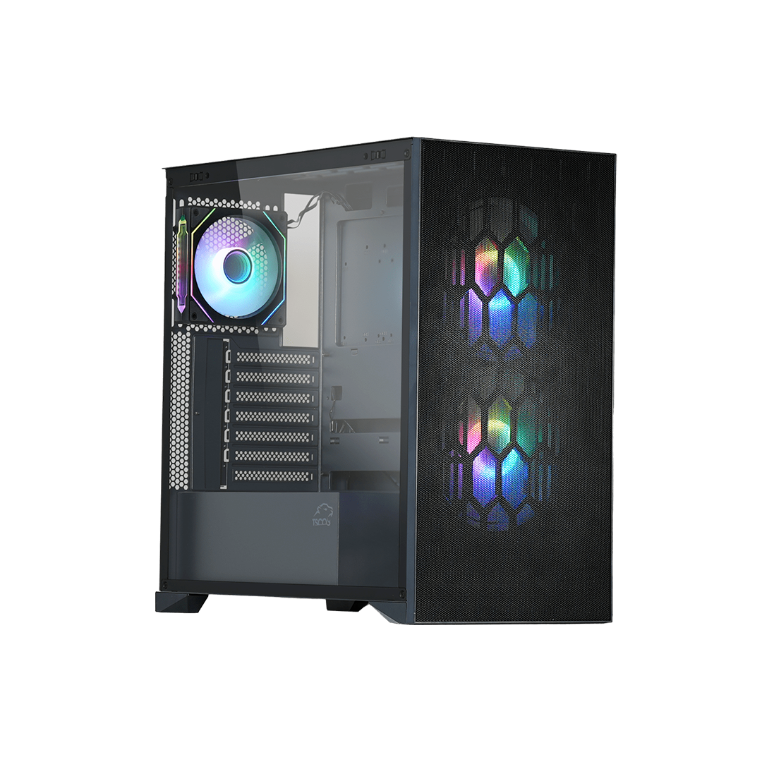 01-GC4508-THUNDERWAVE کیس گیمینگ GC4508-THUNDERWAVE