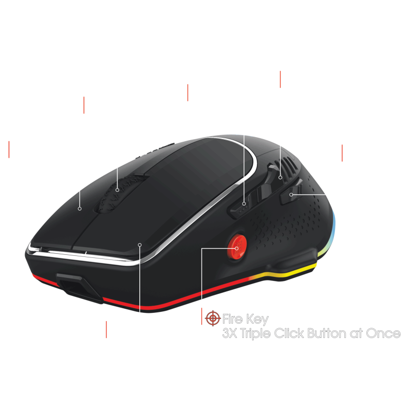 ماوس گیمینگ تسکو مدل GM 2035