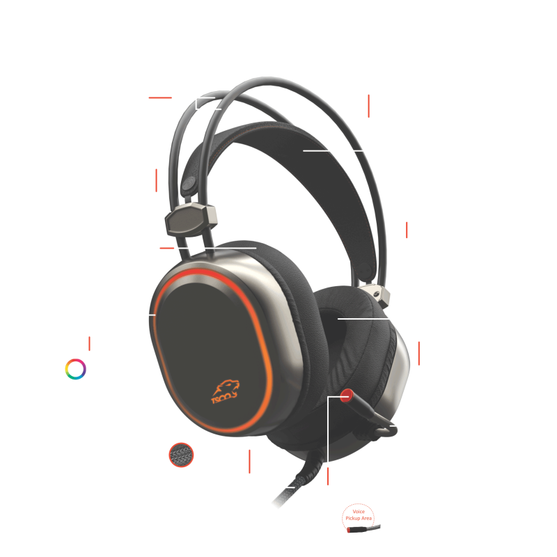 هدست گیمینگ تسکو مدل GH 5160 1 هدست گیمینگ تسکو مدل GH 5160