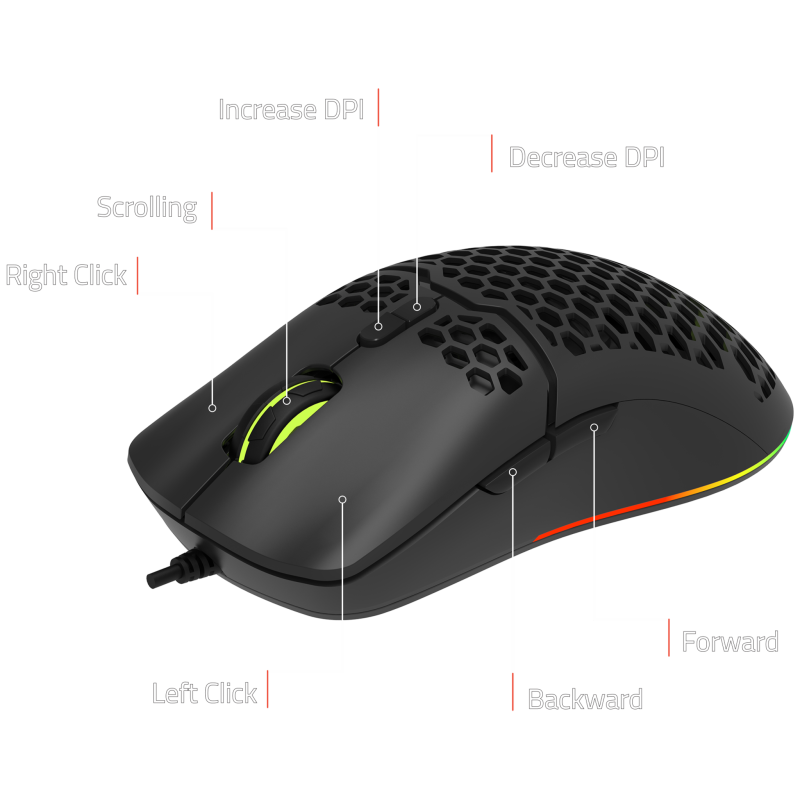 ماوس گیمینگ تسکو مدل GM 790