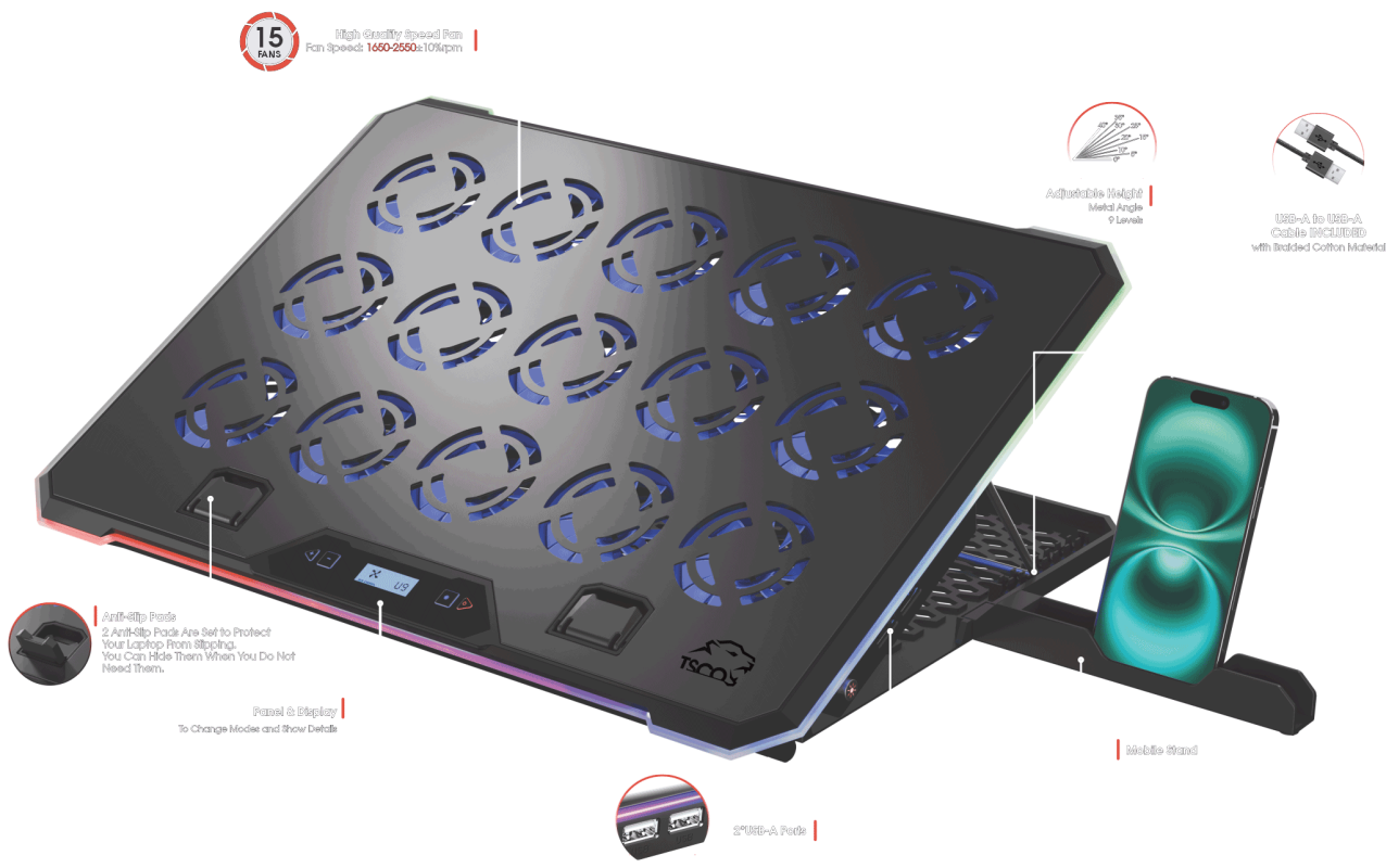 کول‌پد گیمینگ مدل GCLP3157