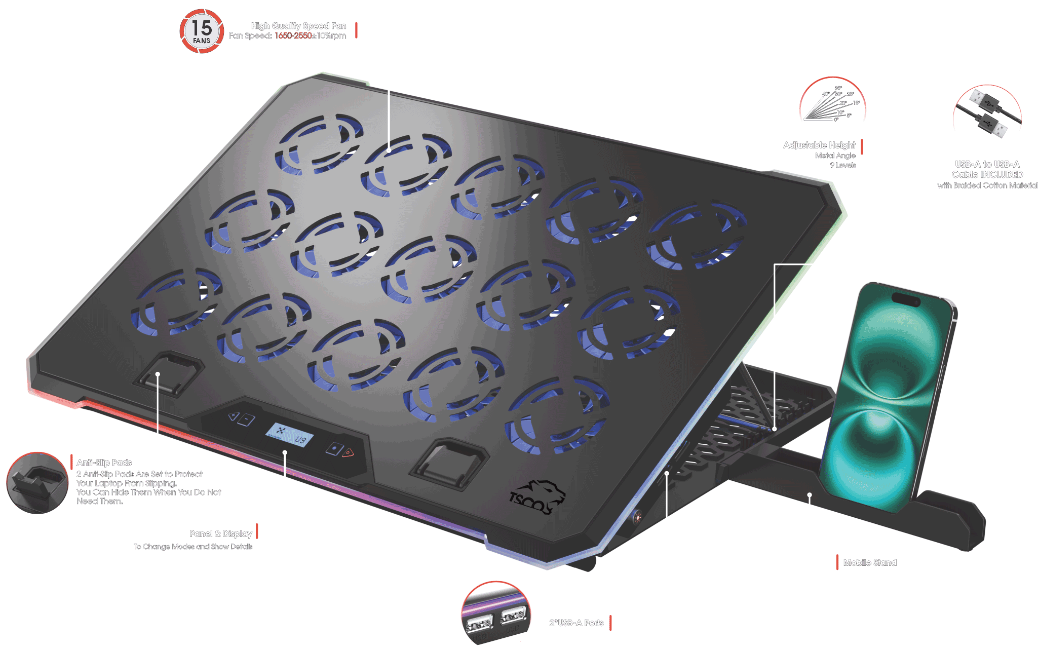کول‌پد گیمینگ مدل GCLP3157