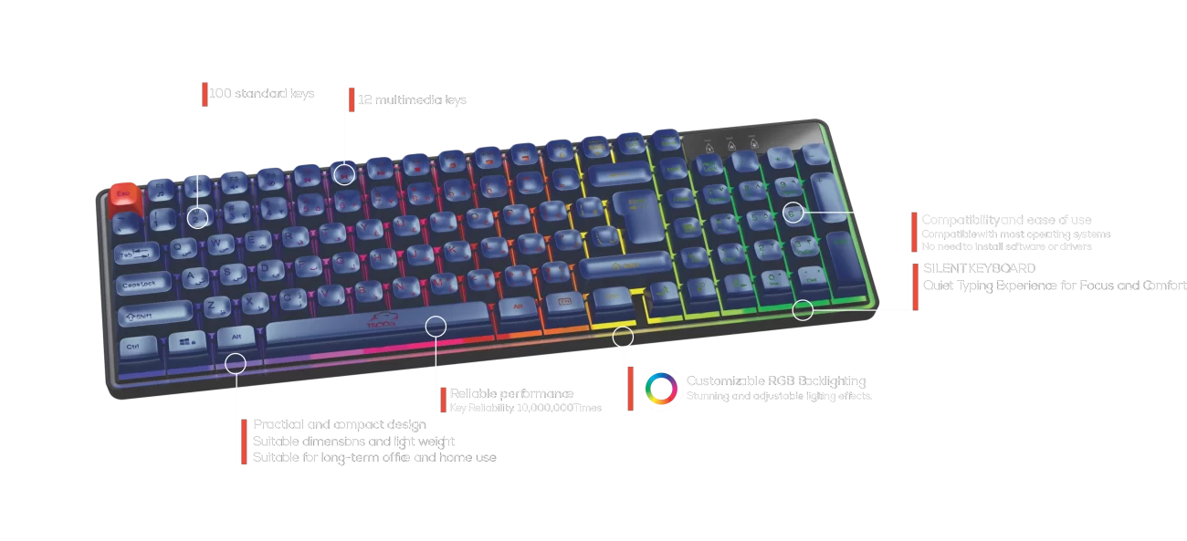 کیبورد GK-8311