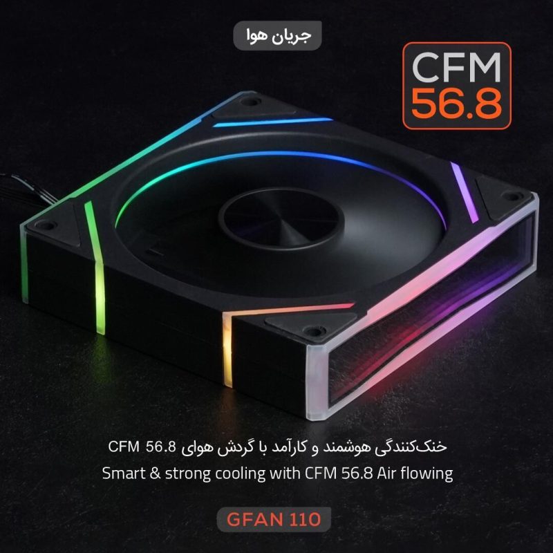 فن کیس گیمینگ Gfan 110