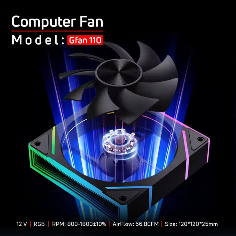 فن کیس گیمینگ gfan 110